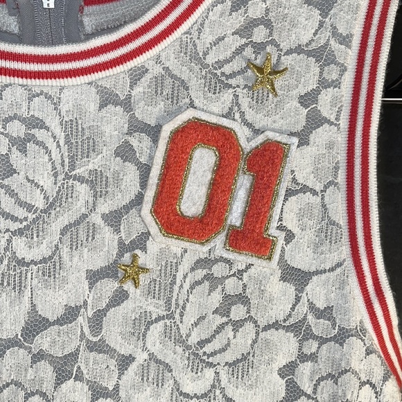 Lace with Pink Roses 01 Dress - Picture 3 of 7